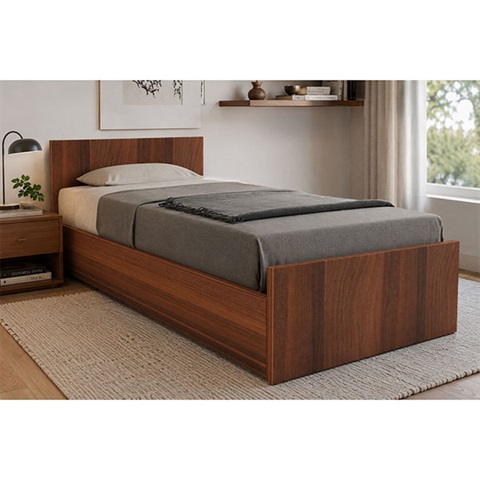 تخت تک نفره چوبی رابین T721
